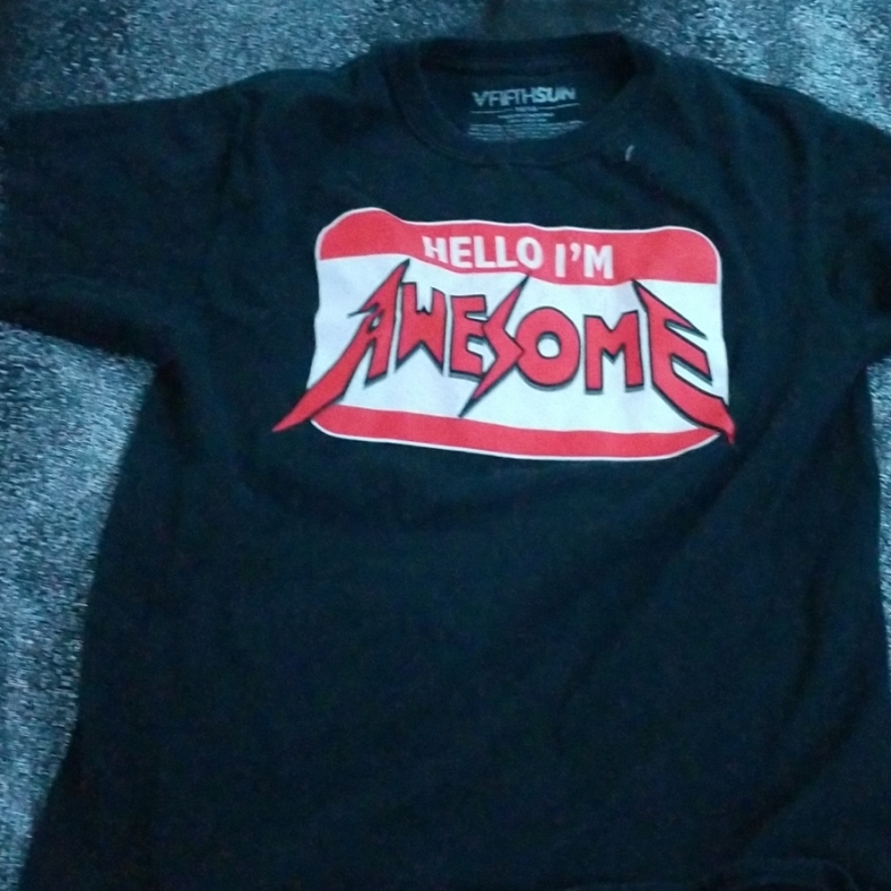 Boys Hello I am awesome T-shirt